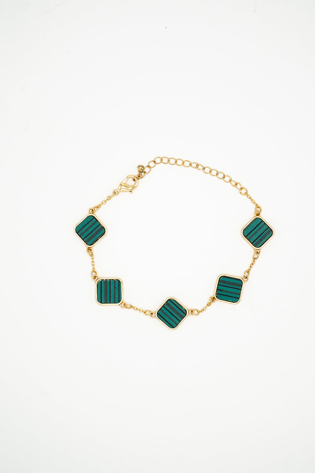Emerald Stripes Bracelet