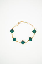 Emerald Stripes Bracelet