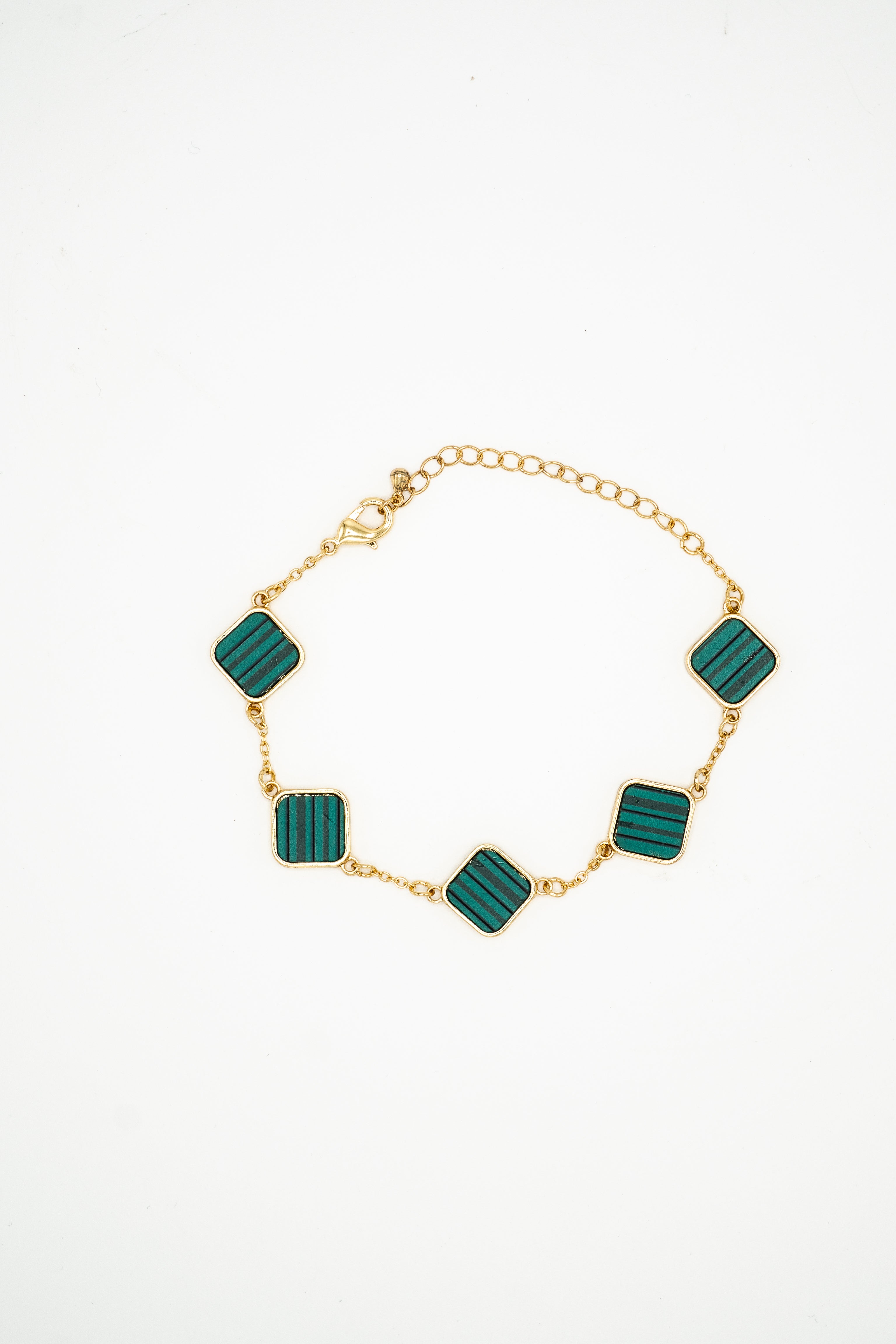 Emerald Stripes Bracelet