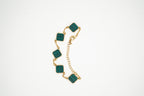 Emerald Stripes Bracelet