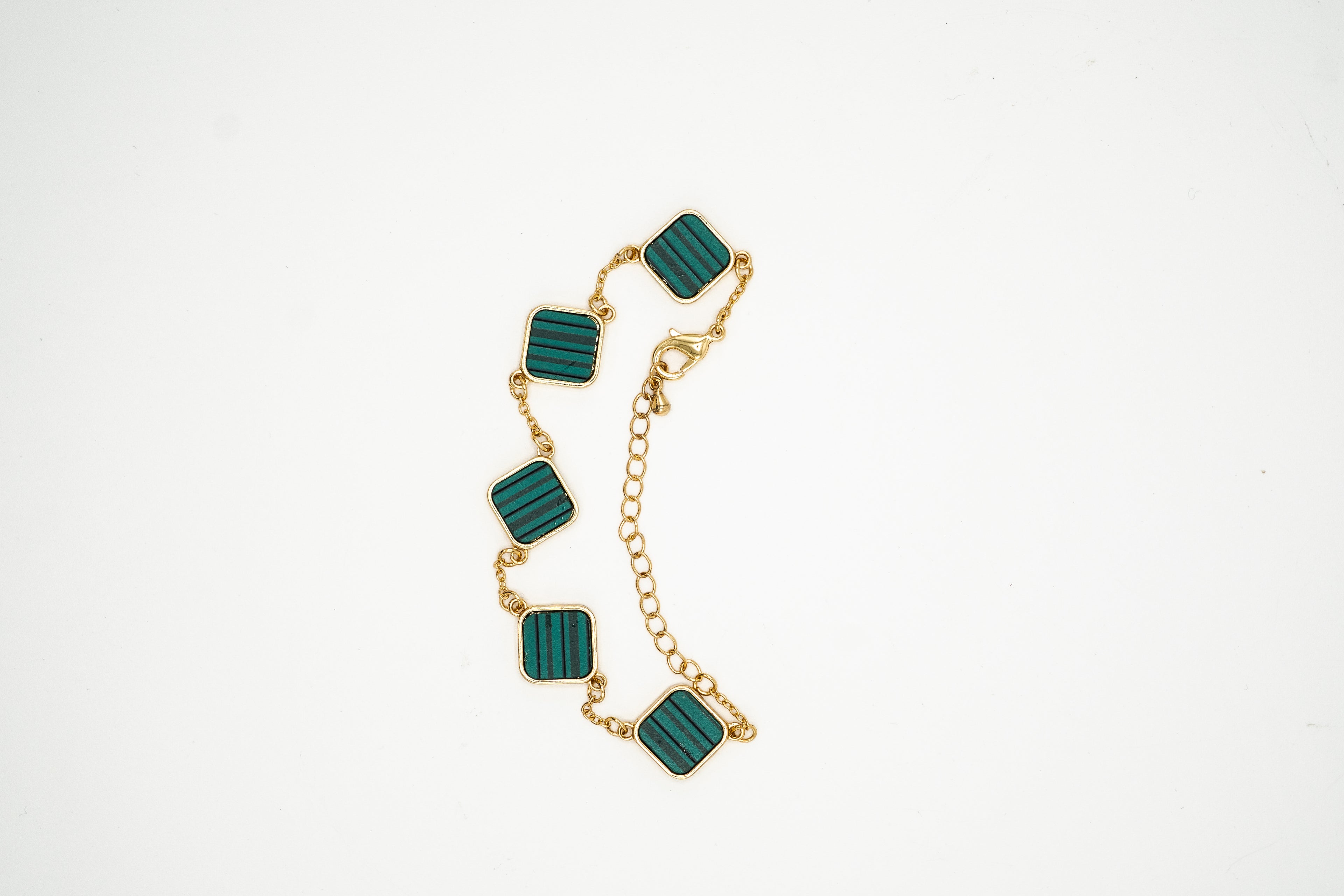 Emerald Stripes Bracelet