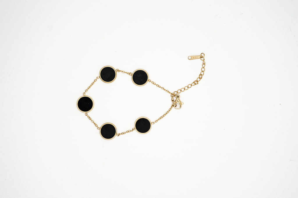 Midnight Circle Bracelet