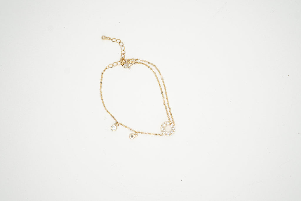 Golden Infinity Spark Bracelet