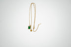 Emerald Charm Necklace