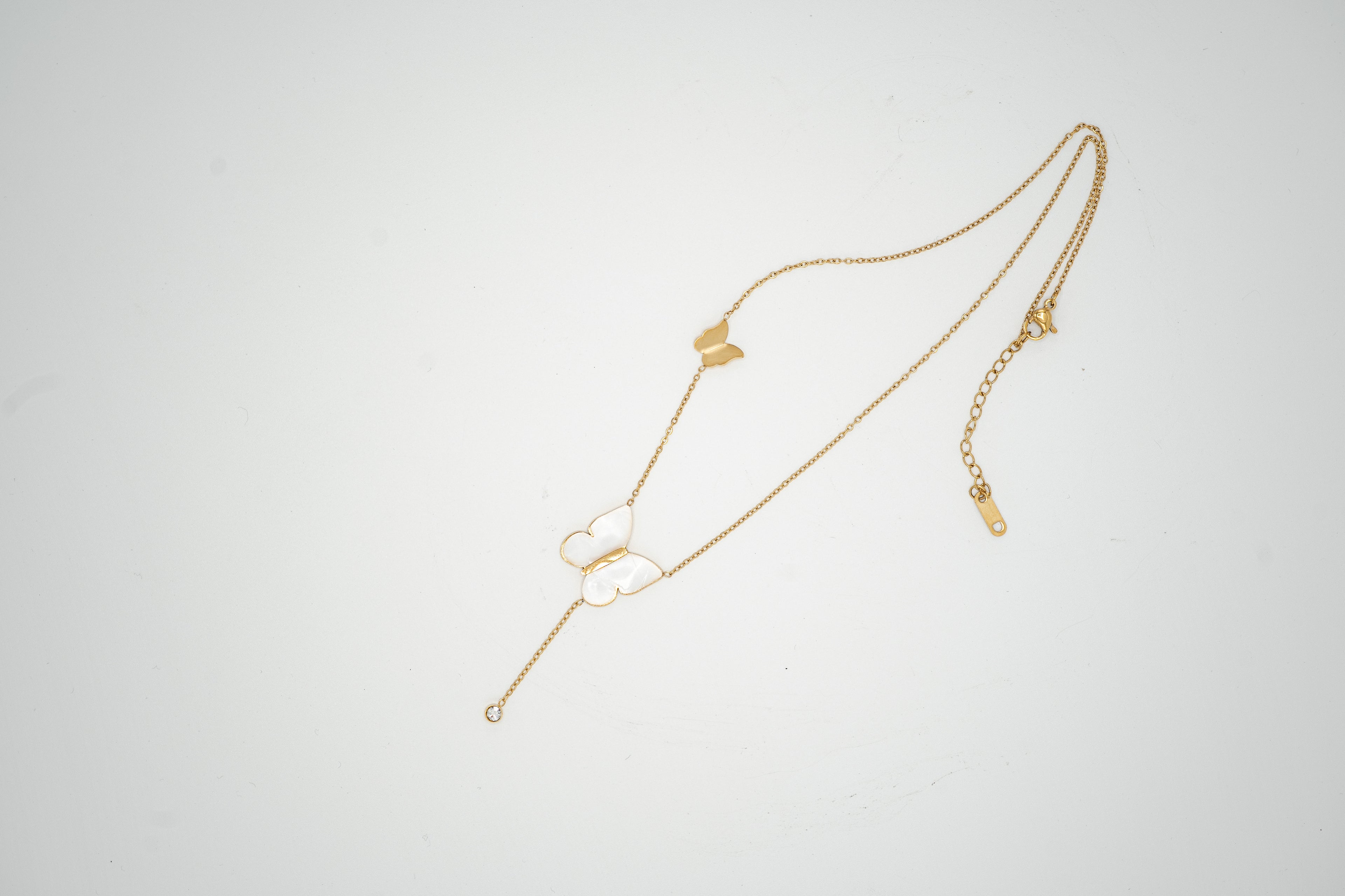 Pearl Butterfly Necklace