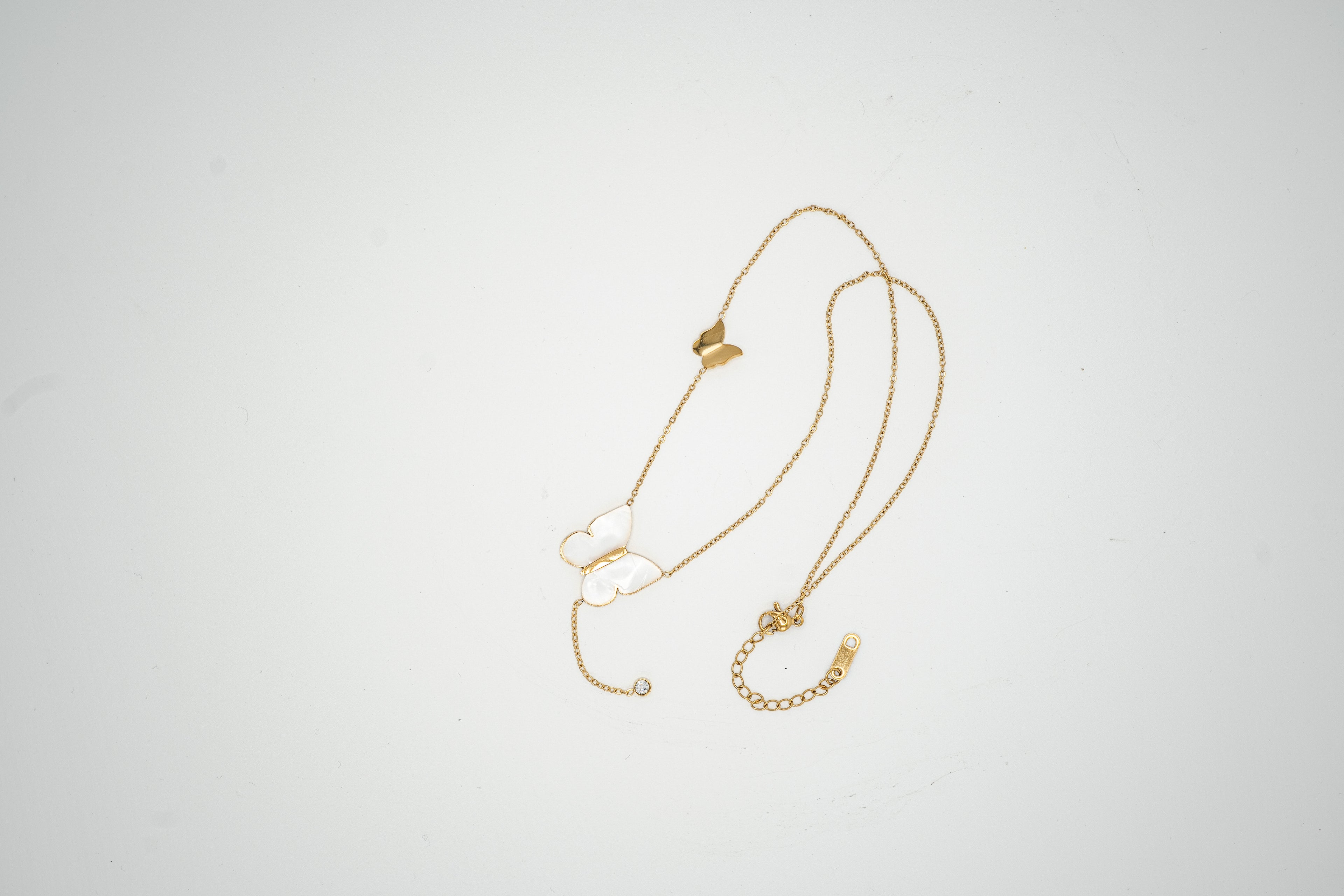 Pearl Butterfly Necklace
