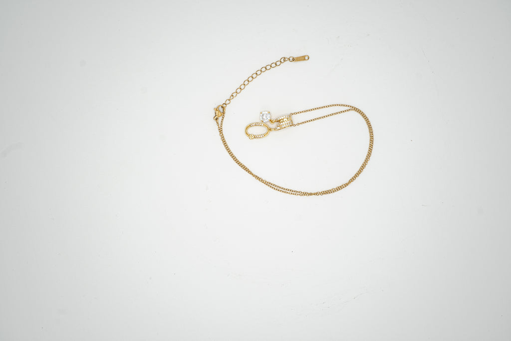 Golden Infinity Spark Bracelet