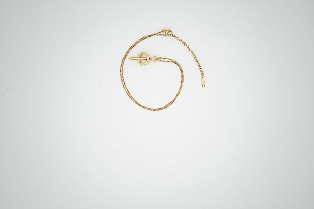 Golden Toggle Bracelet