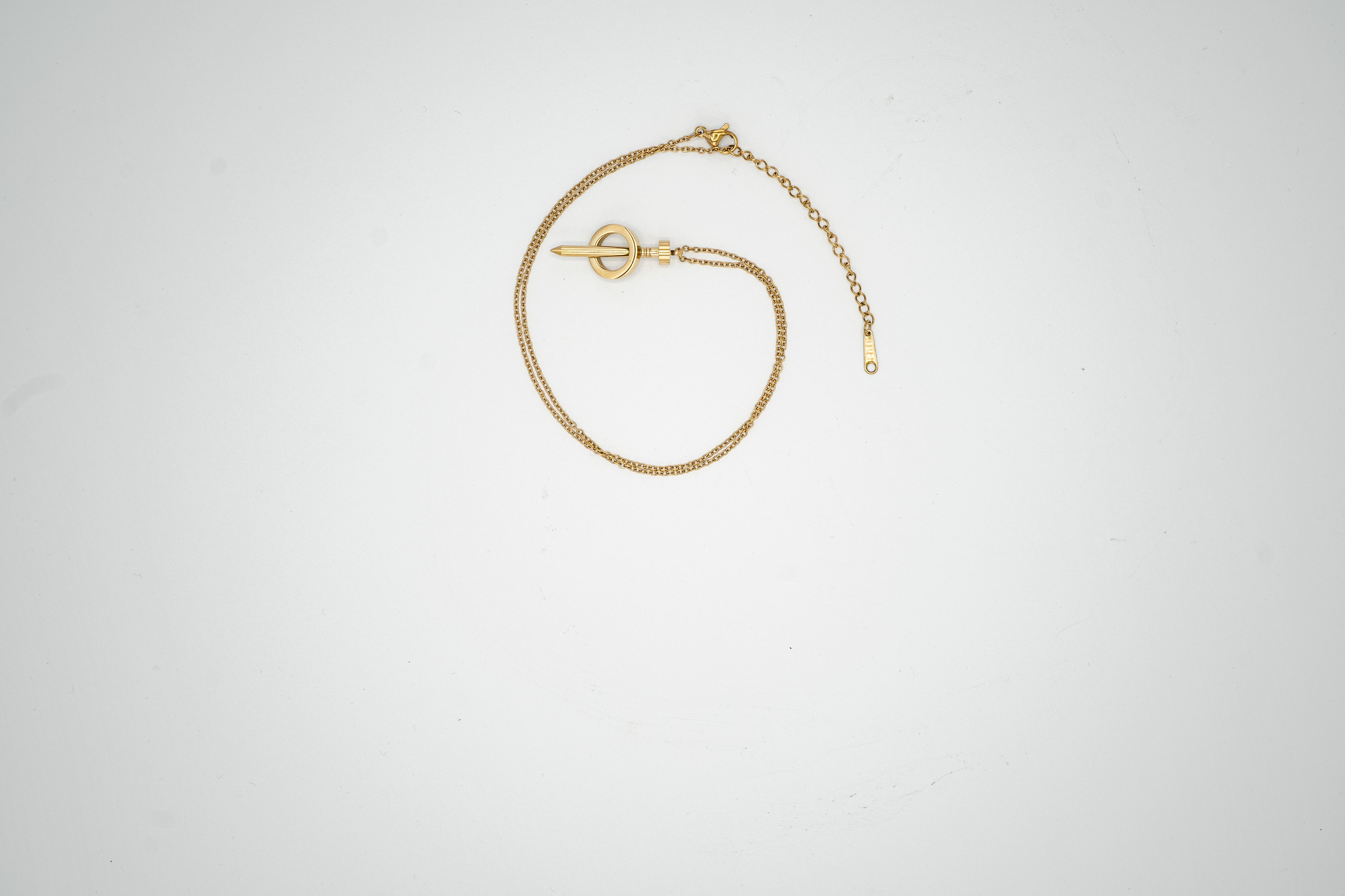 Golden Toggle Bracelet