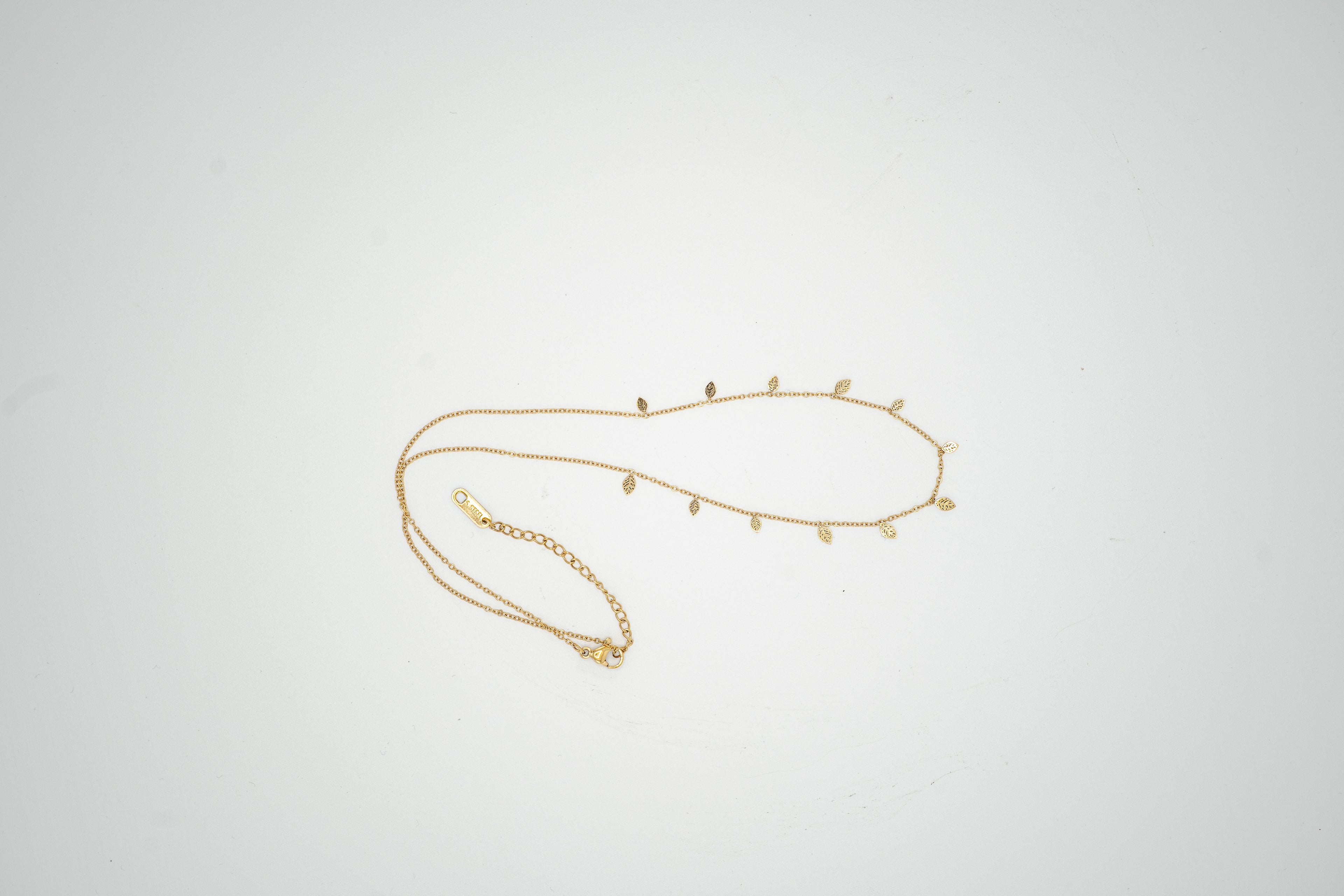 Leaf Charm Necklace