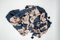 Midnight Bloom Scarf