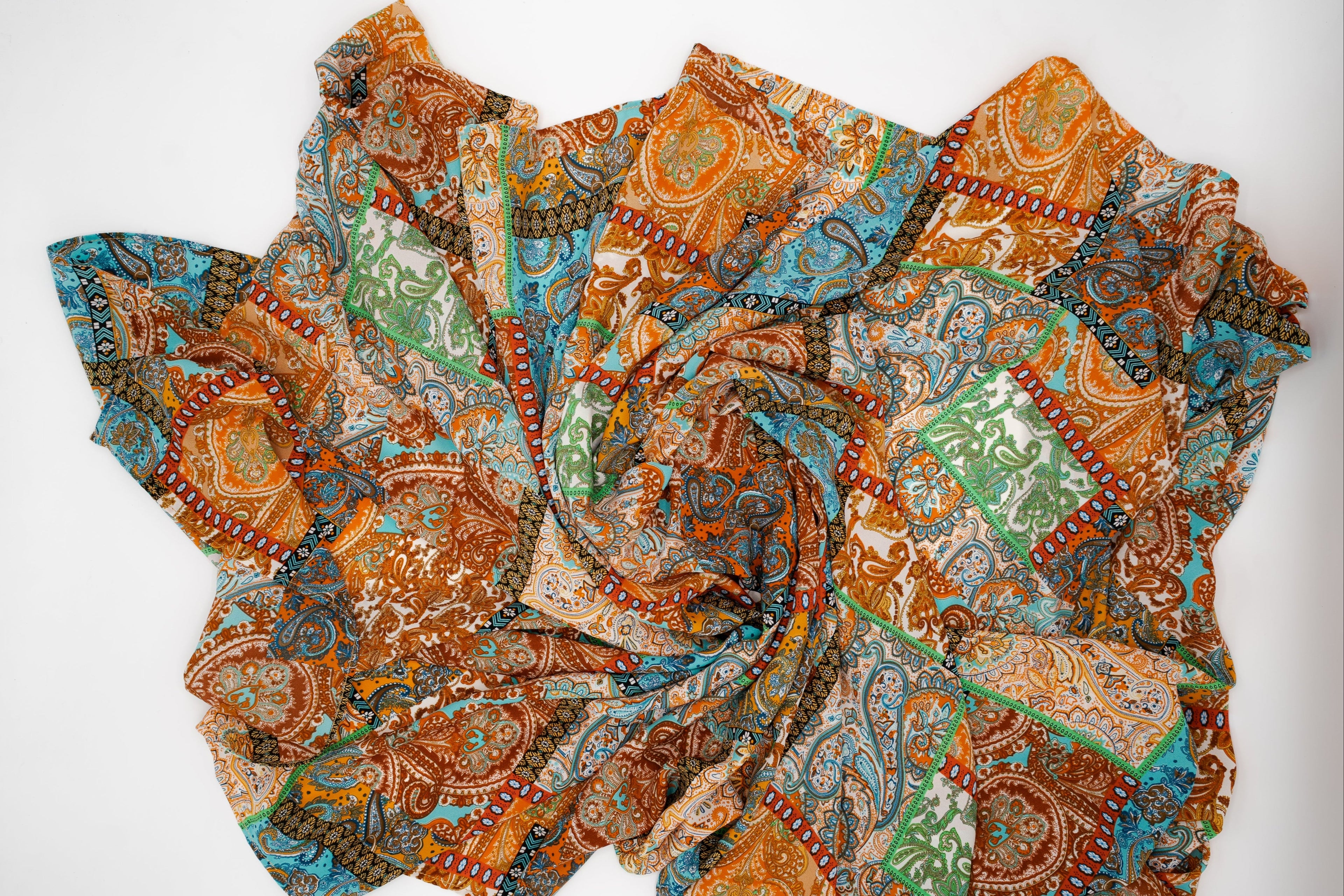 Paisley Patchwork Scarf