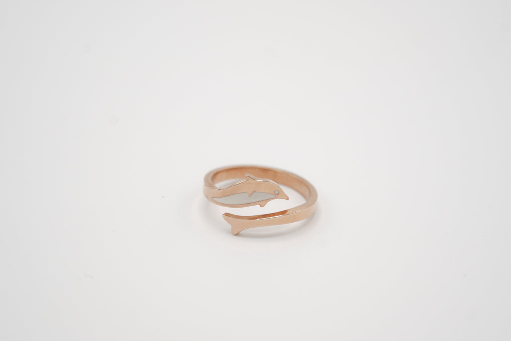 Dolphin Embrace Ring