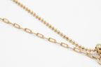 Emerald Charm Necklace