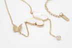 Pearl Butterfly Necklace
