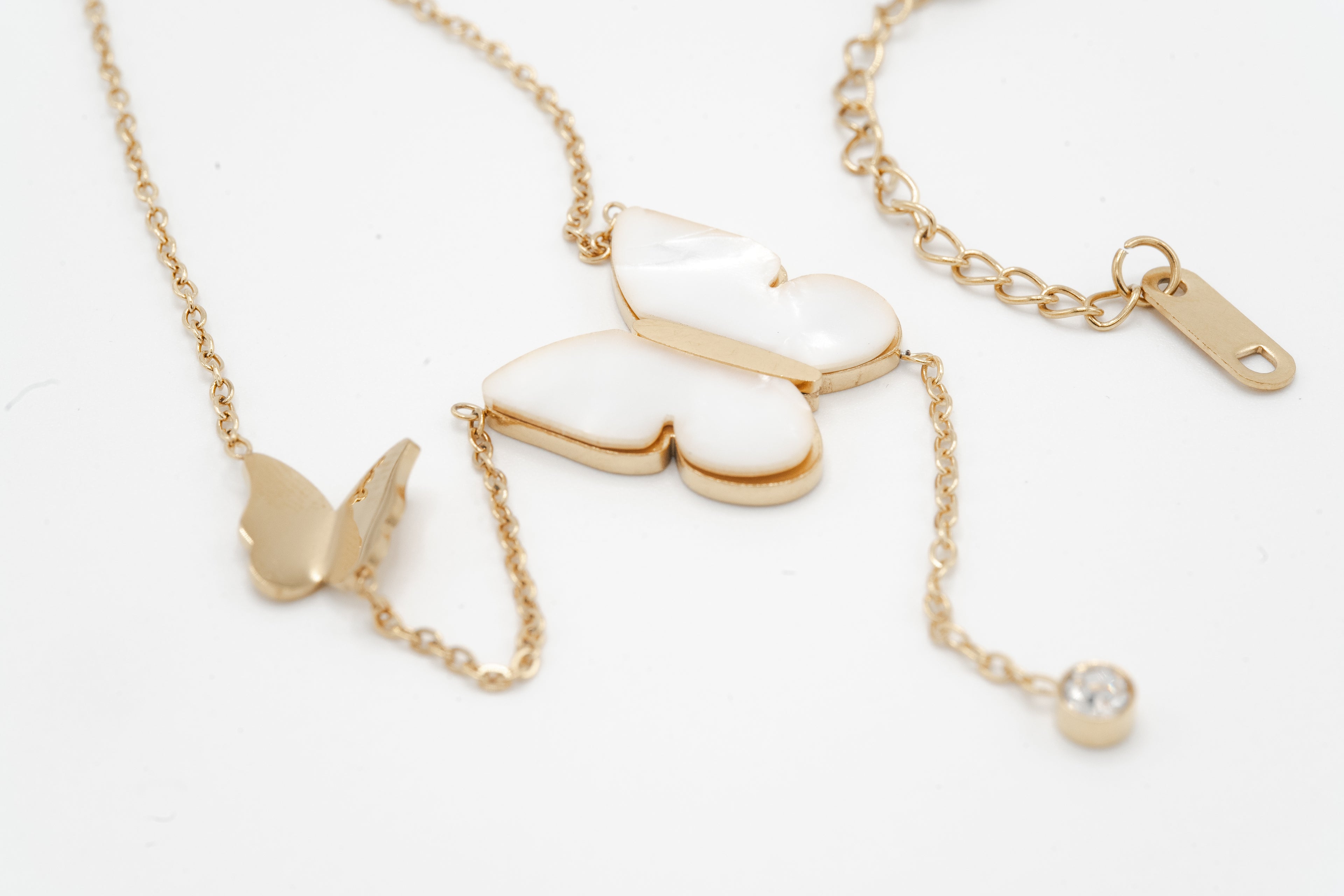 Pearl Butterfly Necklace