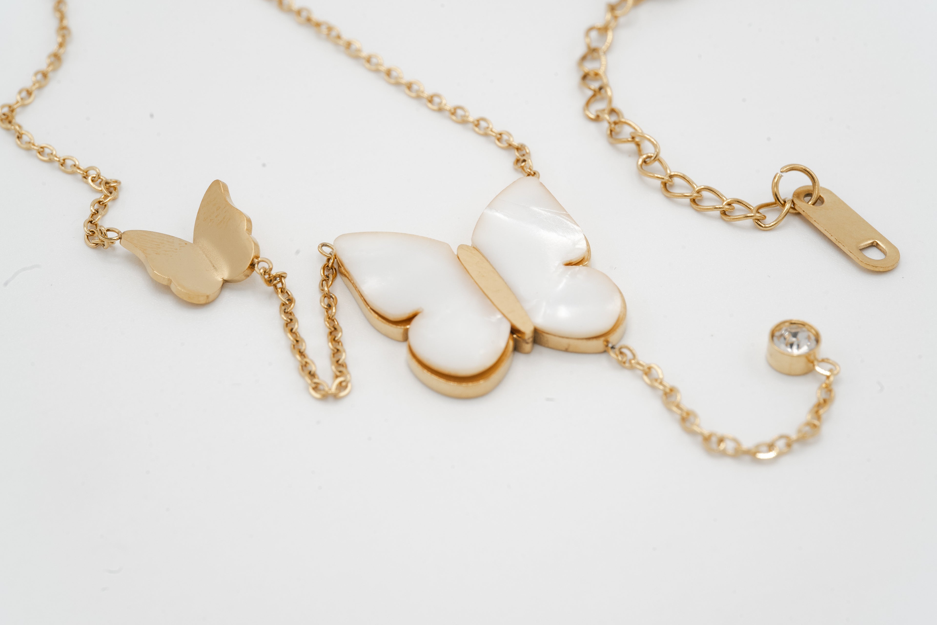 Pearl Butterfly Necklace