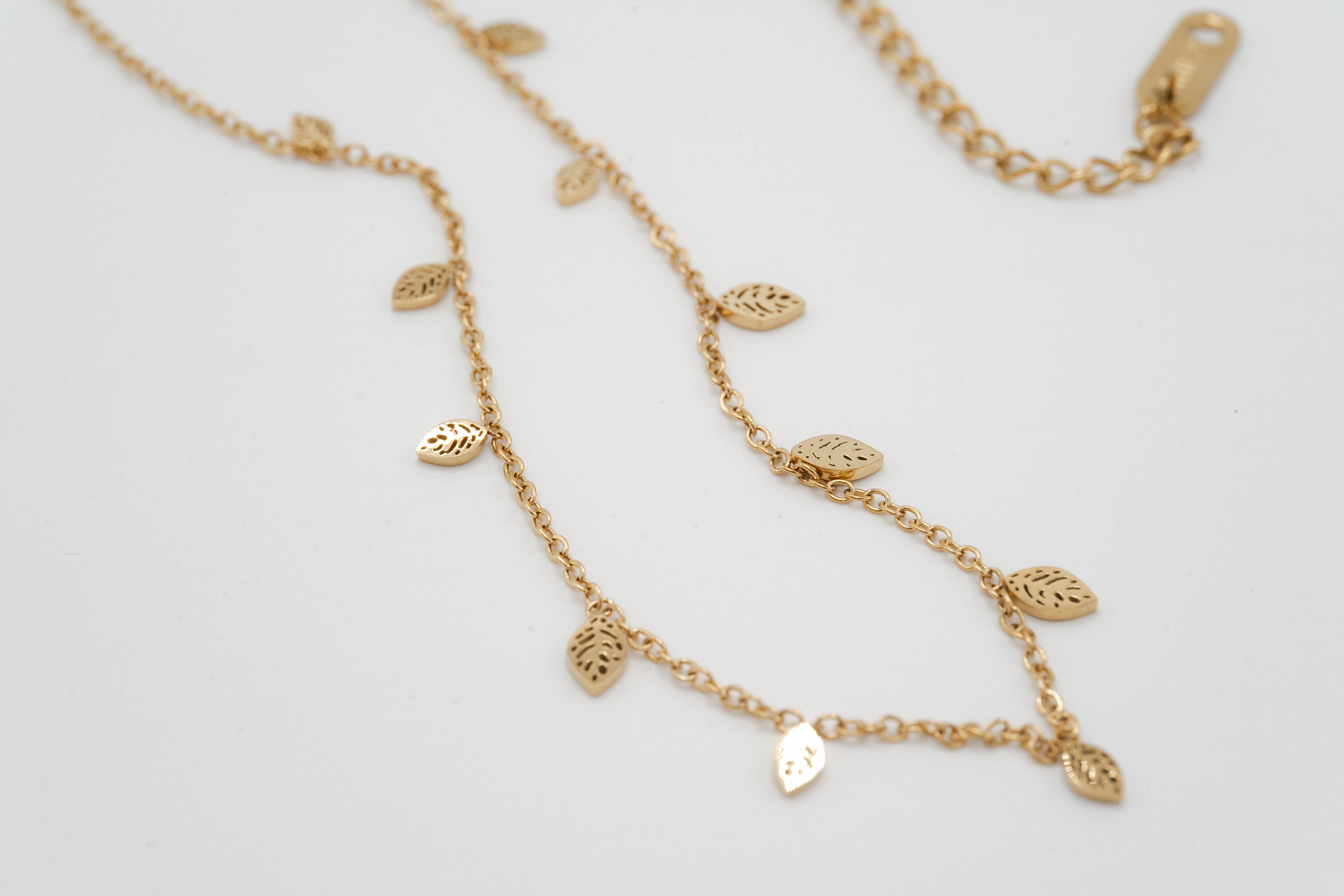 Leaf Charm Necklace