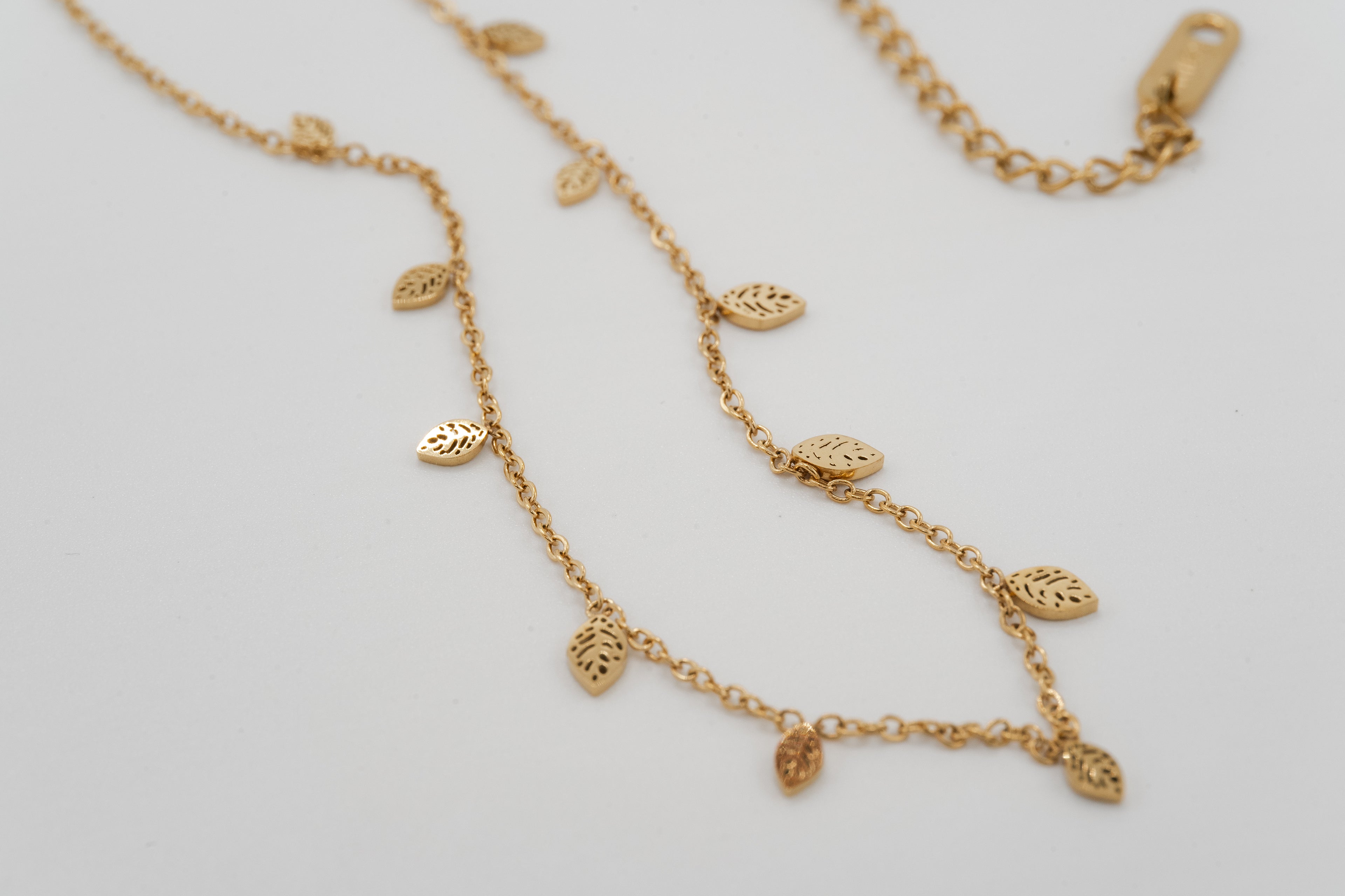 Leaf Charm Necklace