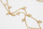 Leaf Charm Necklace