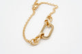 Bold Link Gold Bracelet
