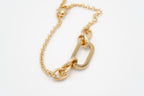 Bold Link Gold Bracelet