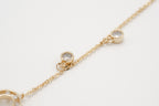 Crystal Halo Circle Bracelet
