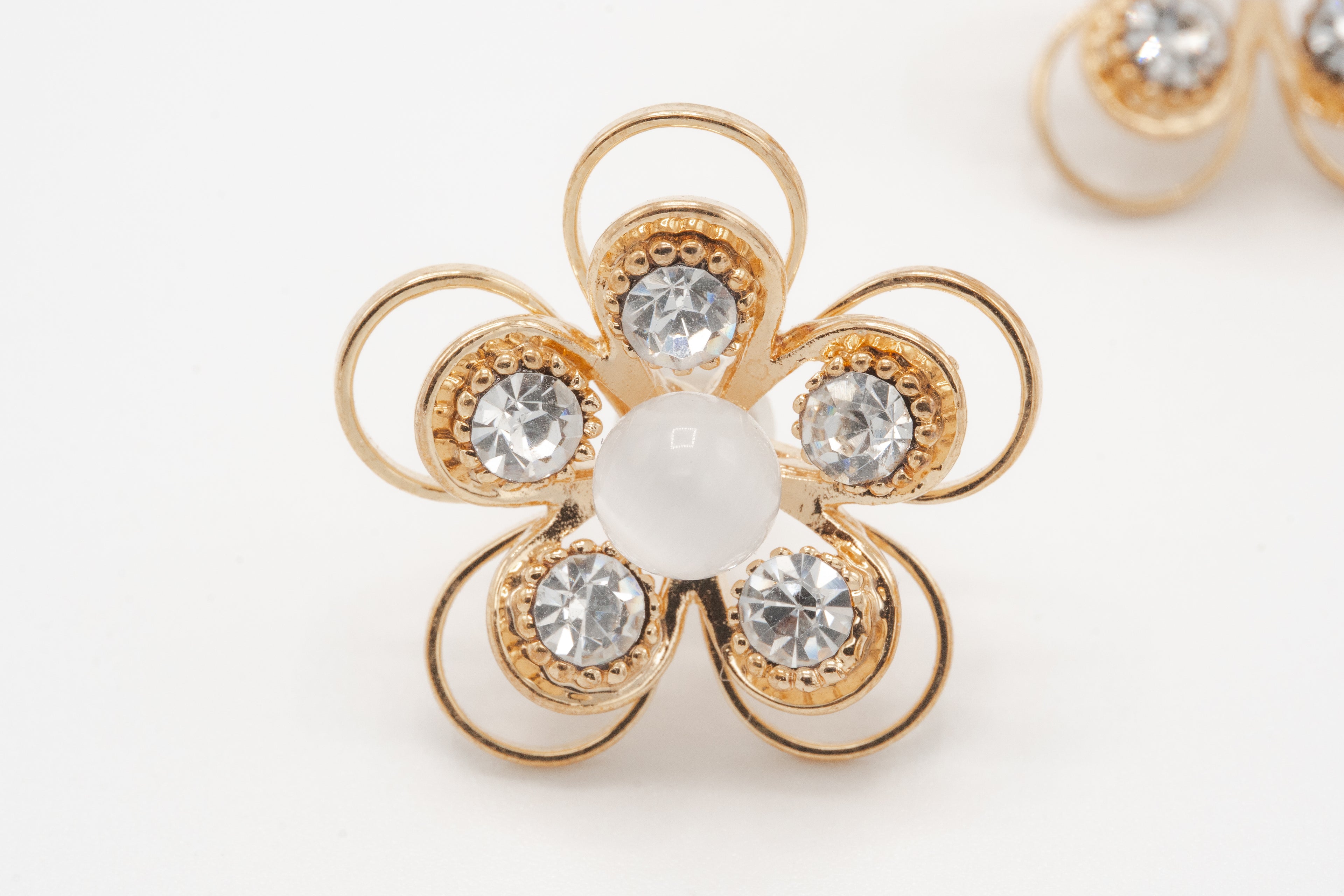 Golden Blossom Studs